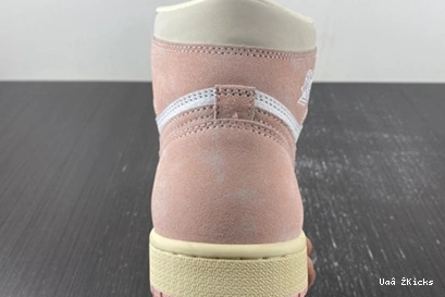 (Women's) FD2596-600 Breathable  Jordan 1 Atmosphere Retro 139 High OG Pink 0926